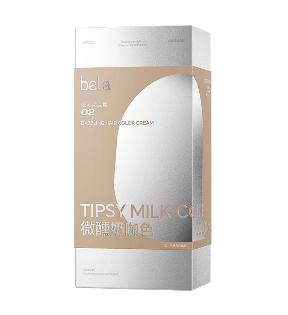 炫彩染发膏02-微醺奶咖色-Dazzling-Hair-Color-Cream-02--Tipsy-Milk-Coffee