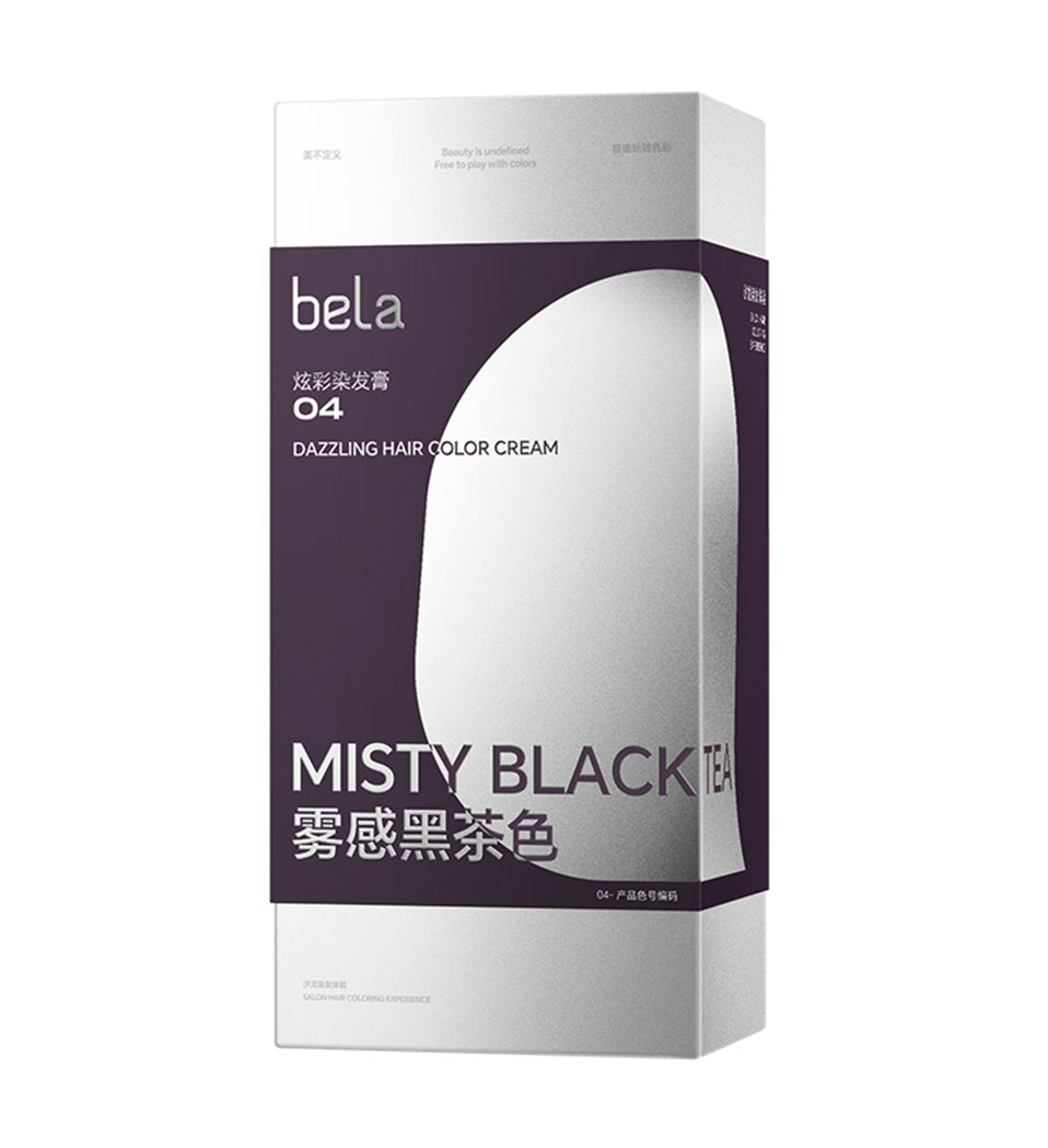 炫彩染发膏04-雾感黑茶色-Dazzling-Hair-Color-Cream-04--Misty-Black-Tea