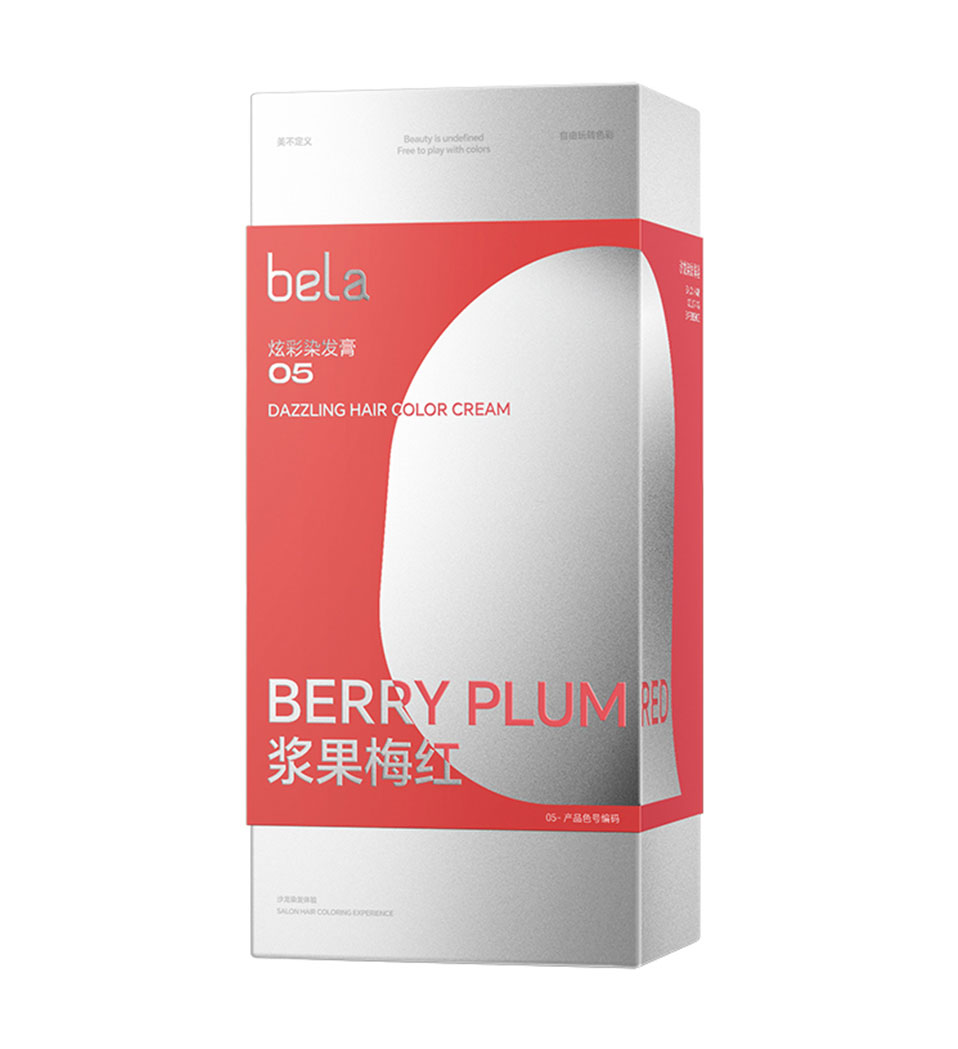 炫彩染发膏05-浆果梅红-Dazzling-Hair-Color-Cream-05--Berry-Plum