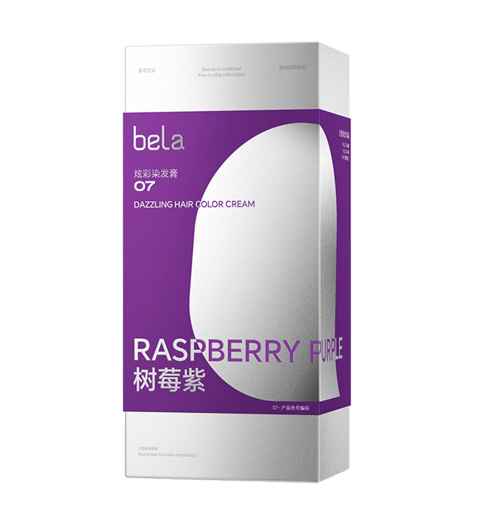 炫彩染发膏07-树莓紫Dazzling-Hair-Color-Cream-07--Raspberry--Purple