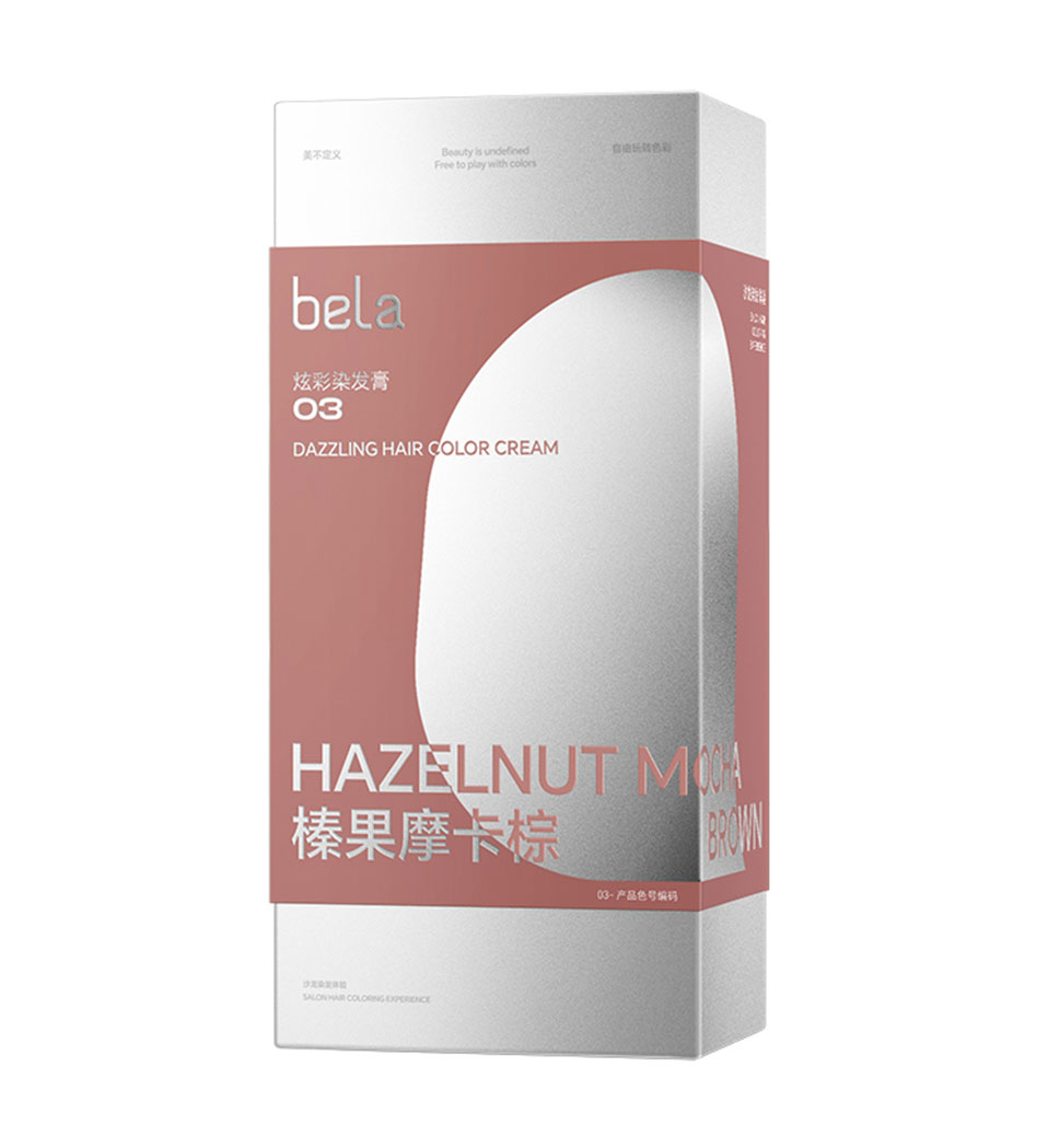 炫彩染发膏03-榛果摩卡棕Dazzling-Hair-Color-Cream-03--Hazelnut-Moca-Brown